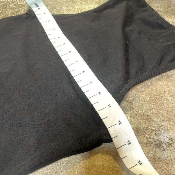 asos design size 4 flaming motorcycle and eagle lace up tanktop concert shirt - Picture 6 of 6